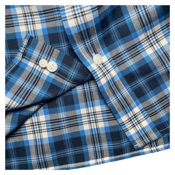 L.L.Bean Traditional Fit Plaid Shirt XL-REG - Picture 7 of 8